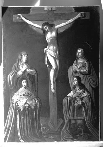 Peinture sur toile : Crucifixion