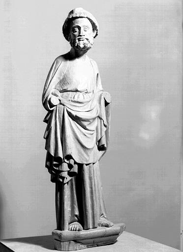 Statue en bois : apôtre