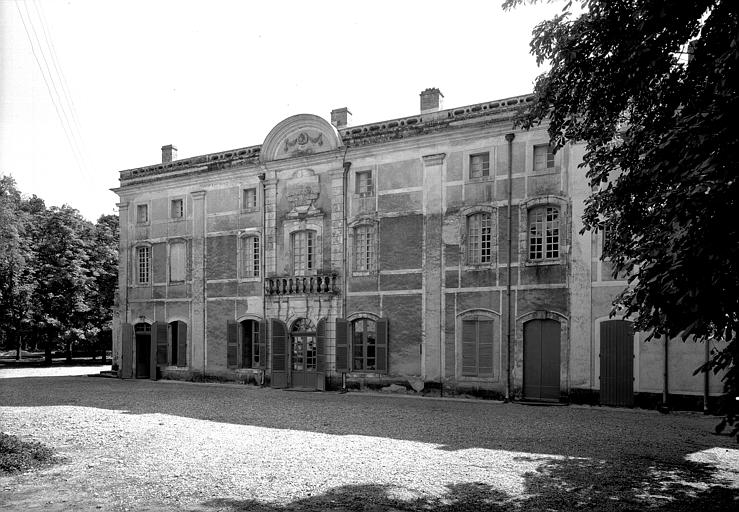 Façade sur le parc