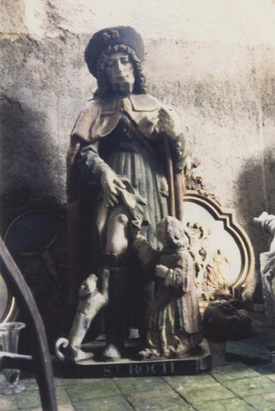 groupe sculpté : saint Roch, vue générale - © Ministère de la Culture (France), Médiathèque du patrimoine et de la photographie (objets mobiliers), tous droits réservés