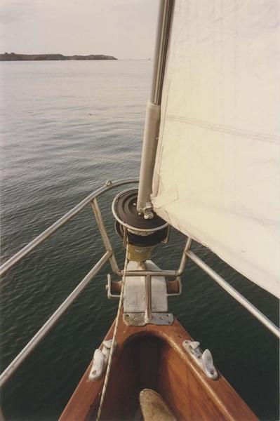 bateau de croisière (ketch) yacht à voiles, dit Khayyam, détail