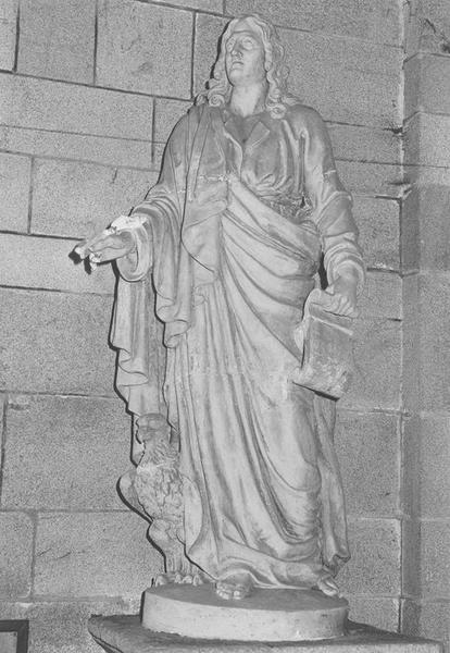 statue : saint Jean, vue générale - © Ministère de la Culture (France), Médiathèque du patrimoine et de la photographie (objets mobiliers), tous droits réservés
