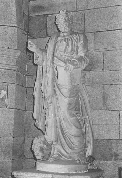 statue : saint Marc, vue générale - © Ministère de la Culture (France), Médiathèque du patrimoine et de la photographie (objets mobiliers), tous droits réservés