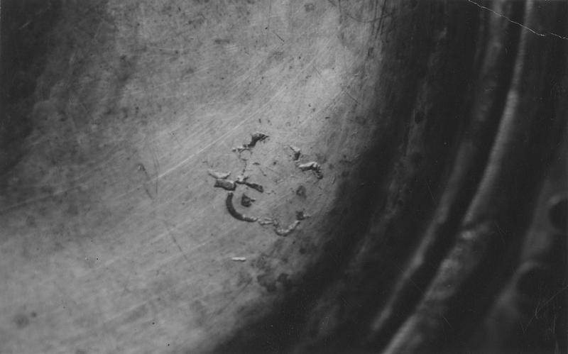 calice, détail d'un poinçon