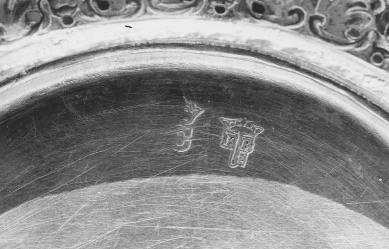 calice, détail des poinçons