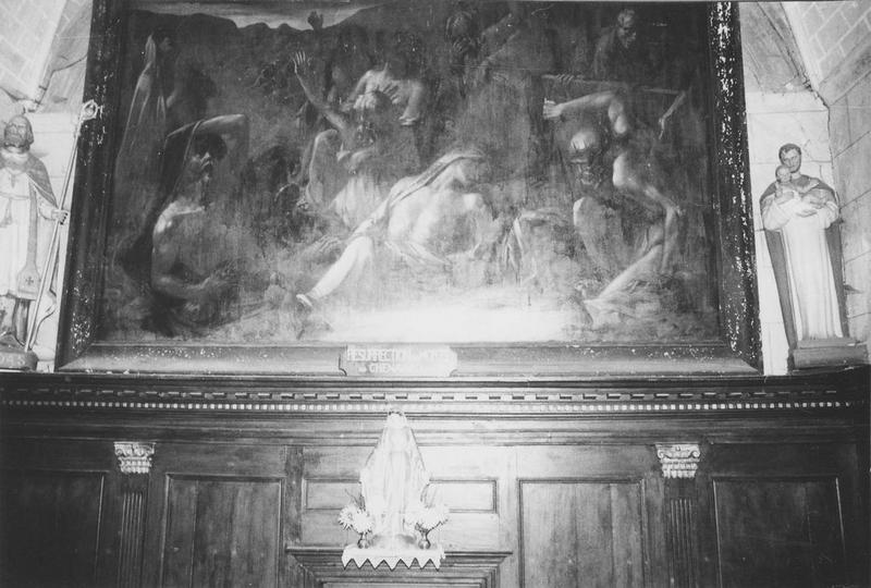 tableau : résurrection des morts (la), vue générale