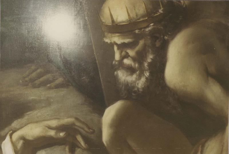tableau : résurrection des morts (la), détail