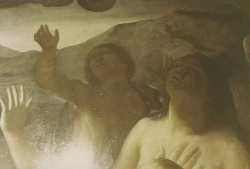 tableau : résurrection des morts (la), détail