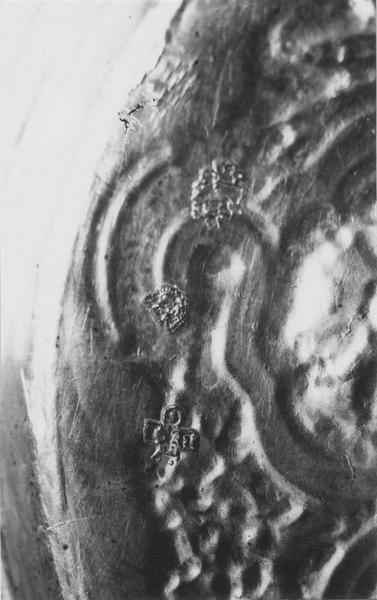 calice, détail des poinçons