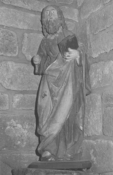 statue : saint Jude, vue générale