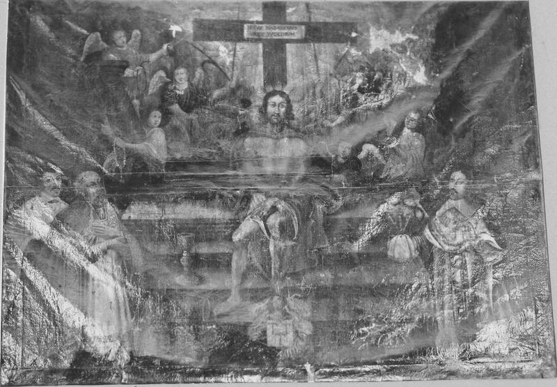 tableau : Christ de pitié, vue générale