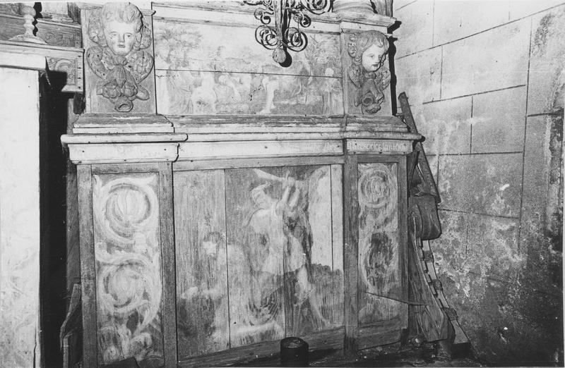 retable du maître-autel, vue partielle