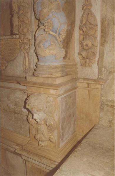 retable du maître-autel, détail
