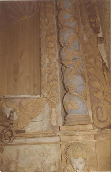 retable du maître-autel, détail