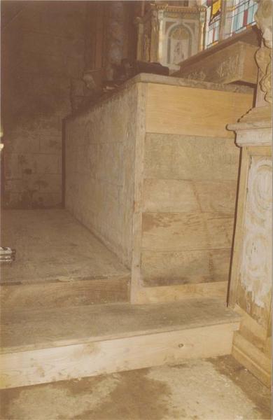 retable du maître-autel, détail