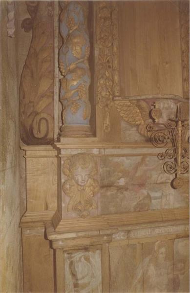 retable du maître-autel, détail