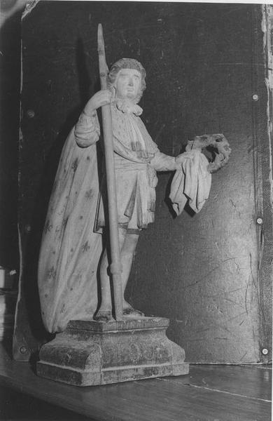 statue (statuette) : saint Louis, vue générale - © Ministère de la Culture (France), Médiathèque du patrimoine et de la photographie (objets mobiliers), tous droits réservés