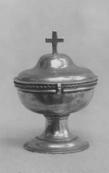ciboire-chrismatoire (custode), vue générale