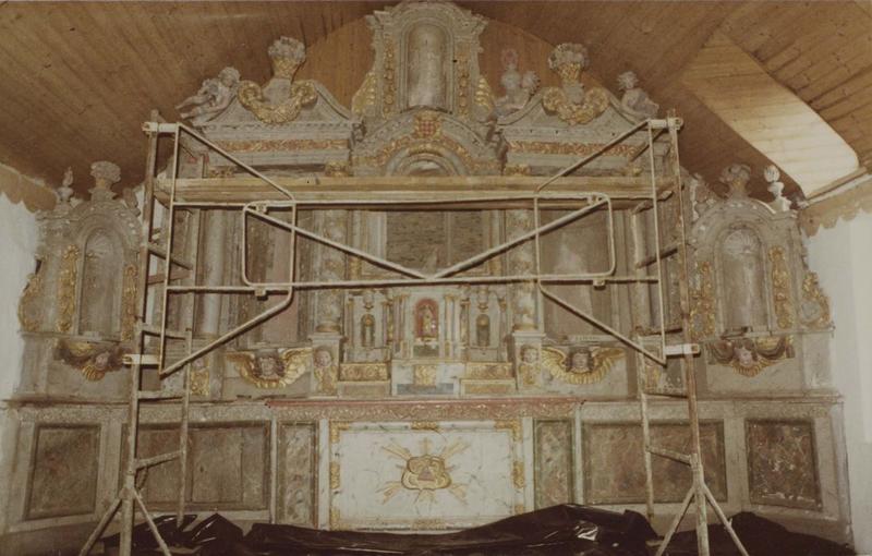 retable du maître-autel, vue générale - © Ministère de la Culture (France), Médiathèque du patrimoine et de la photographie (objets mobiliers), tous droits réservés
