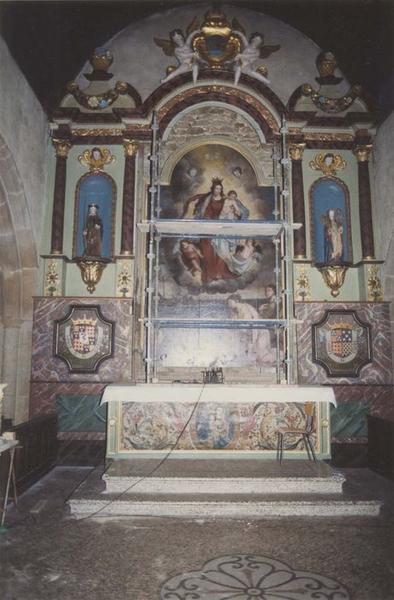 retable du maître-autel, vue générale