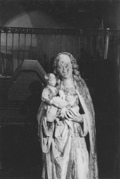 statue dite Notre-Dame-des-Anges : Vierge à l'enfant, vue générale