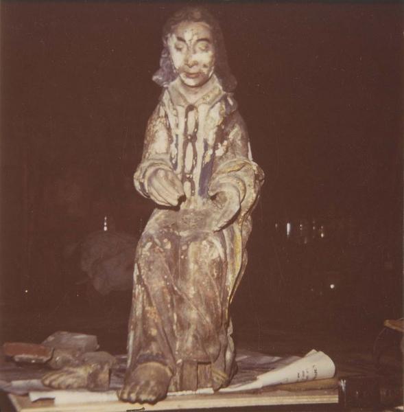 statue : saint Marc, vue générale - © Ministère de la Culture (France), Médiathèque du patrimoine et de la photographie (objets mobiliers), tous droits réservés