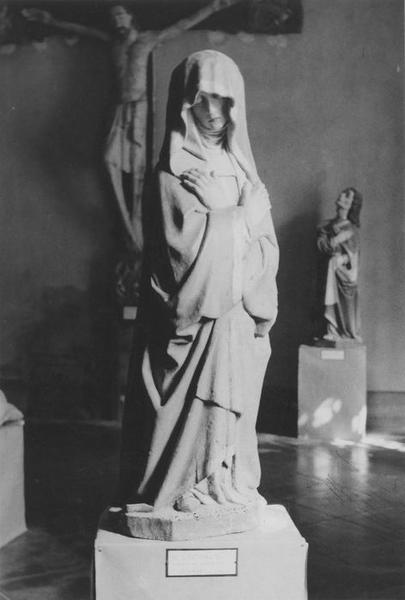 statue : Vierge de douleurs, vue générale - © Ministère de la Culture (France), Médiathèque du patrimoine et de la photographie (objets mobiliers), tous droits réservés