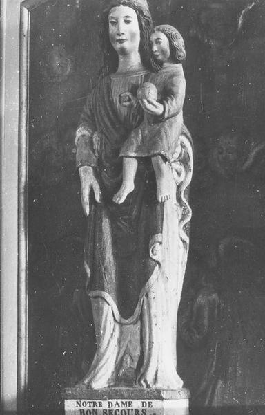 statue : Notre-Dame-de-Bon-Secours, vue générale - © Ministère de la Culture (France), Médiathèque du patrimoine et de la photographie (objets mobiliers), tous droits réservés