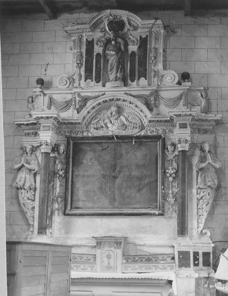 retable secondaire nord, tableau : annonciation (l'), vue générale