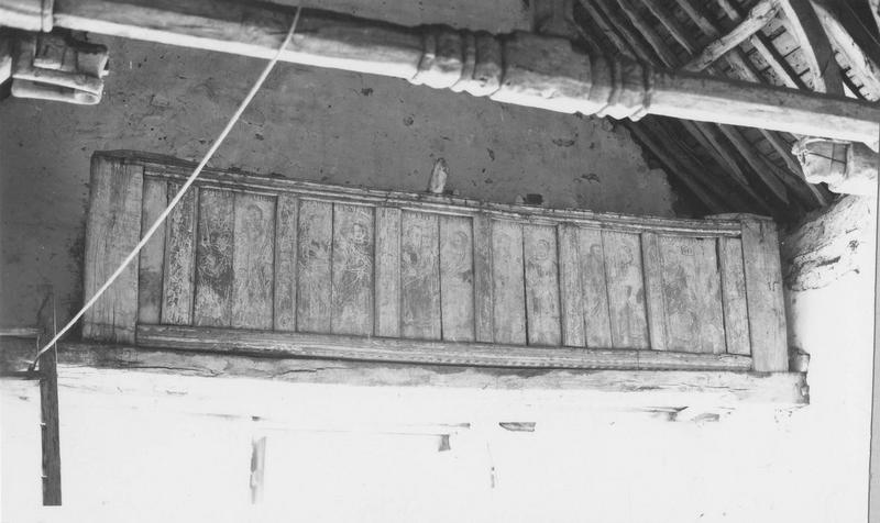 Jubé, garde-corps de tribune, vue générale