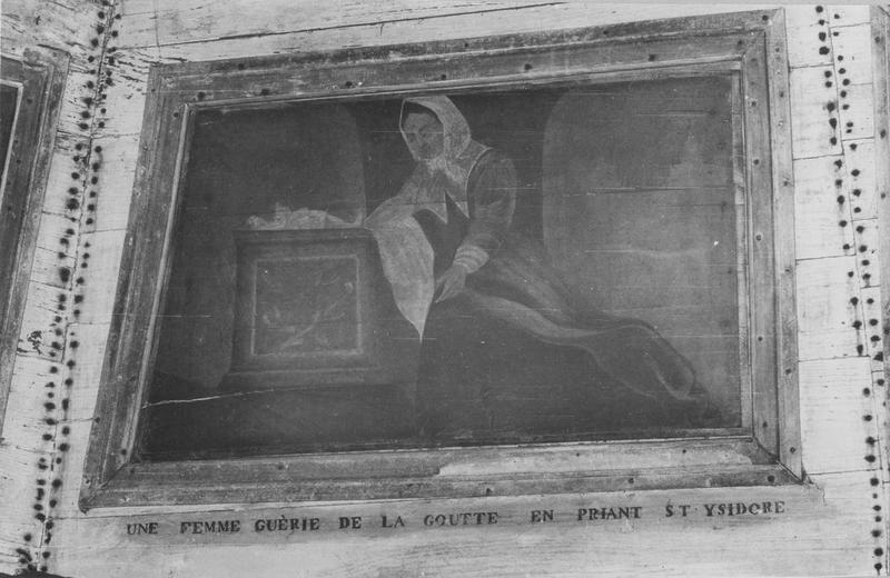 Tableau : vie de saint Isidore (la), miracle de saint Isidore, vue générale