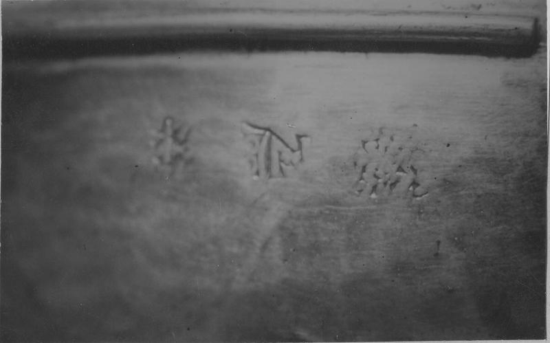 ciboire, détail des poinçons