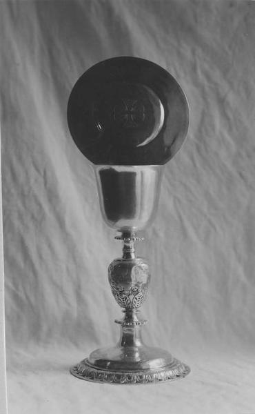 calice, patène, vue générale