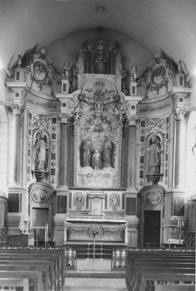 retable du maître autel, vue générale