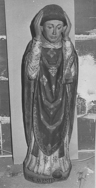 statue : saint Avertin, vue générale - © Ministère de la Culture (France), Médiathèque du patrimoine et de la photographie (objets mobiliers), tous droits réservés