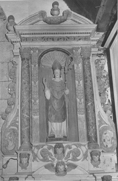 statue : saint Patern, vue générale