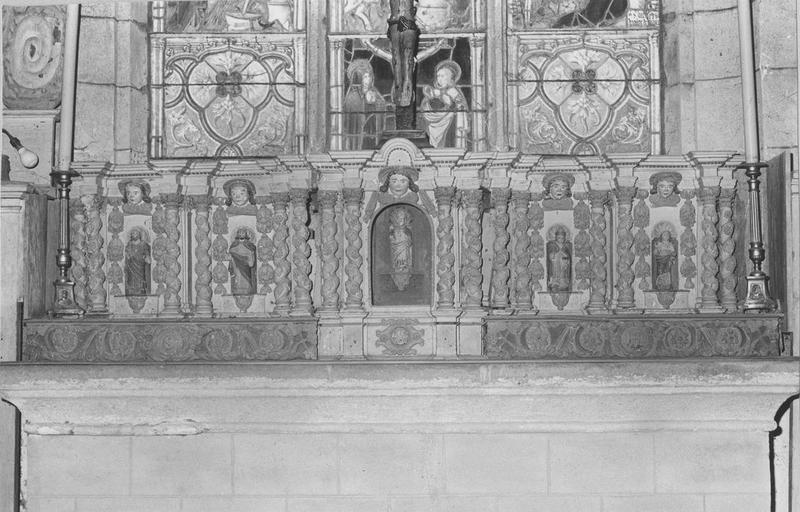 tabernacle du retable du maître-autel, vue générale