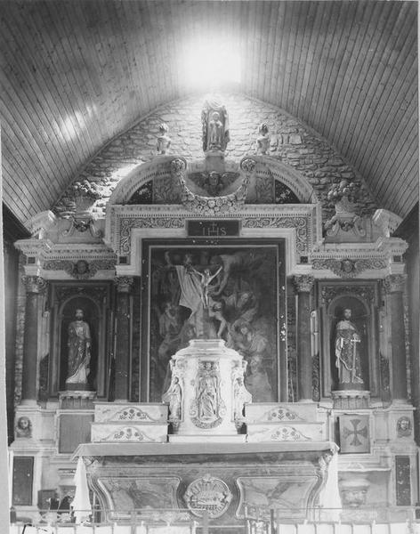 retable du maître-autel, vue générale