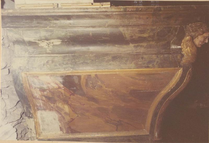 autel du maître-autel, vue partielle