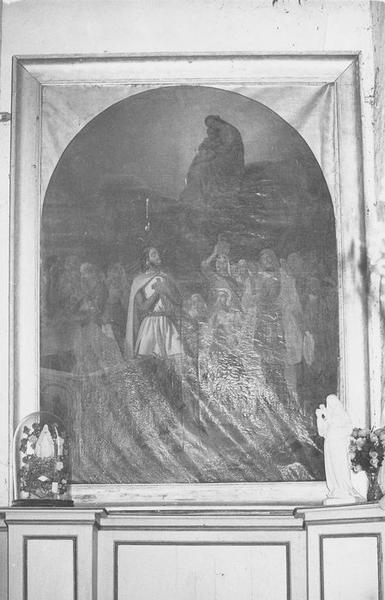 tableau : seigneur du Garo sauvé par l'intercession de la Vierge (le), vue générale - © Ministère de la Culture (France), Médiathèque du patrimoine et de la photographie (objets mobiliers), tous droits réservés