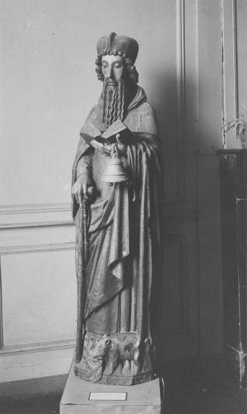 groupe sculpté : saint Antoine, vue générale - © Ministère de la Culture (France), Médiathèque du patrimoine et de la photographie (objets mobiliers), tous droits réservés