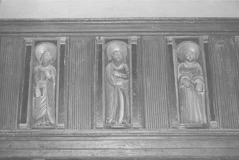 bas-reliefs : apôtres (les), vue partielle - © Ministère de la Culture (France), Médiathèque du patrimoine et de la photographie (objets mobiliers), tous droits réservés