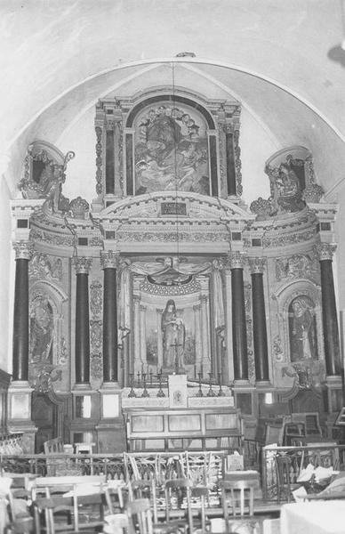 retable de la sainte Famille, vue générale - © Ministère de la Culture (France), Médiathèque du patrimoine et de la photographie (objets mobiliers), tous droits réservés
