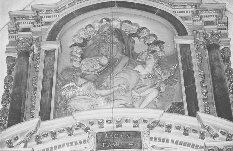 retable de la sainte Famille, détail - © Ministère de la Culture (France), Médiathèque du patrimoine et de la photographie (objets mobiliers), tous droits réservés