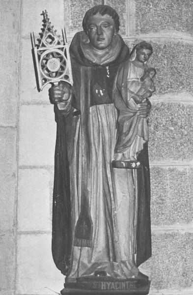 statue : saint Hyacinthe, vue générale