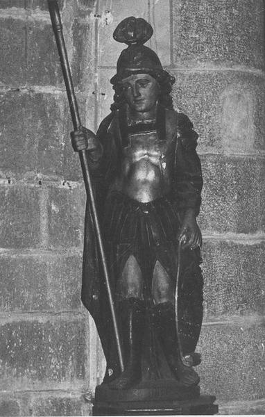 statue : saint Julien, vue générale