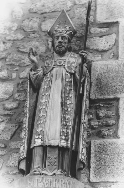 statue : saint Paterne, vue générale