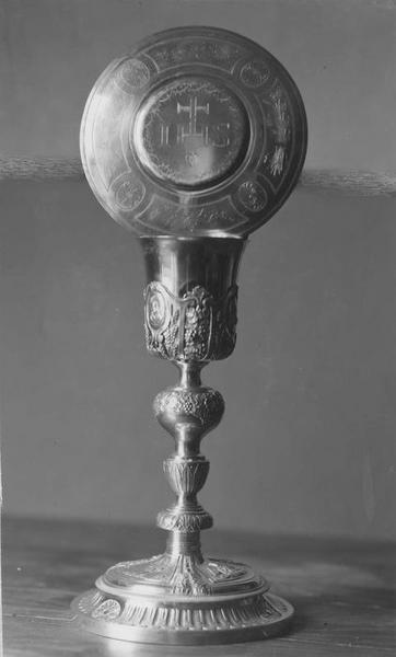 calice, patène, vue générale - © Ministère de la Culture (France), Médiathèque du patrimoine et de la photographie (objets mobiliers), tous droits réservés