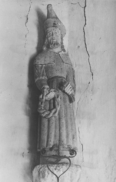 statue : saint Nicodème, vue générale - © Ministère de la Culture (France), Médiathèque du patrimoine et de la photographie (objets mobiliers), tous droits réservés