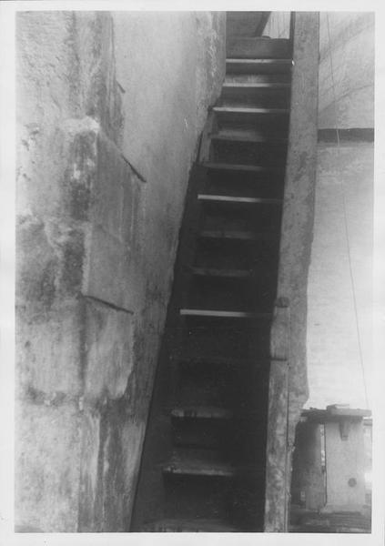 jubé,détail de l'escalier